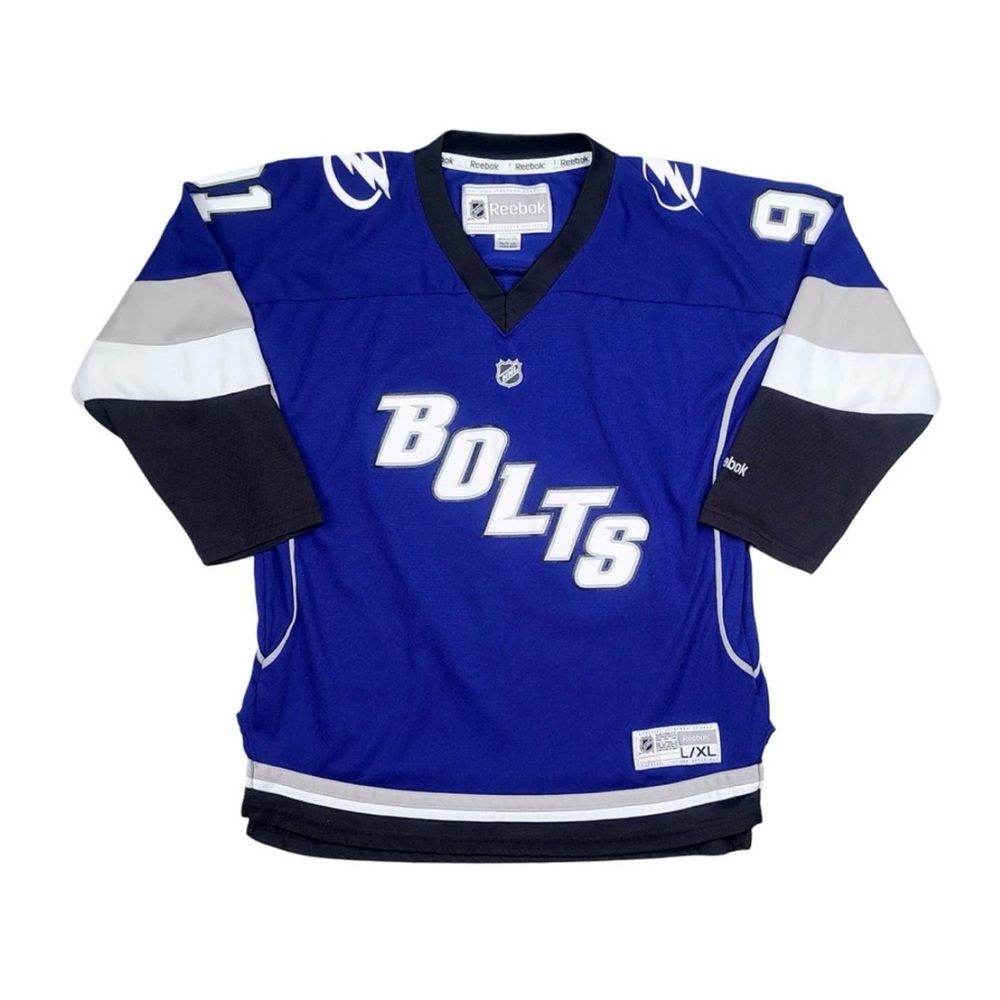 Men's Tampa Bay Lightning Steven Stamkos Blue 2013-2014 Power Play Jersey